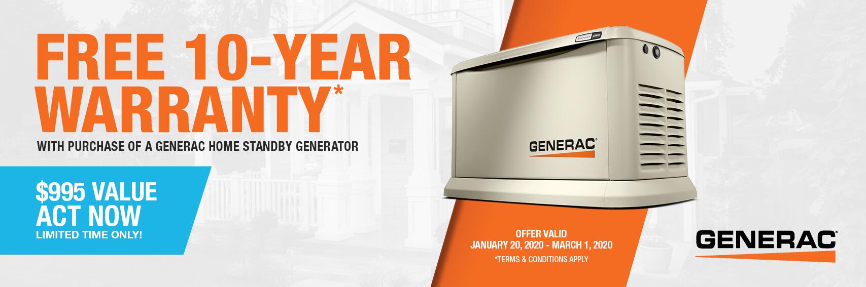 Homestandby Generator Deal | Warranty Offer | Generac Dealer | Fort Wayne, IN
